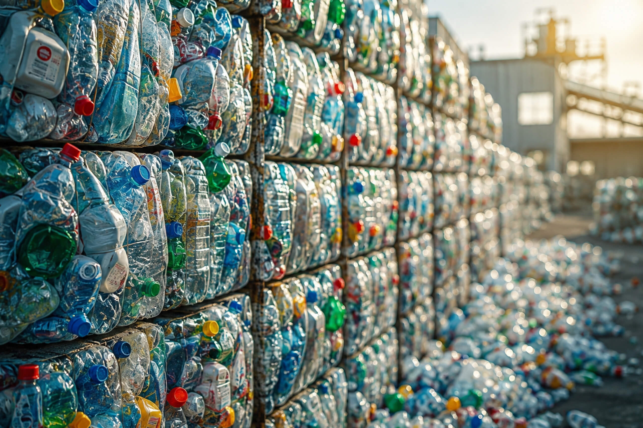 Plastics material recovery facility